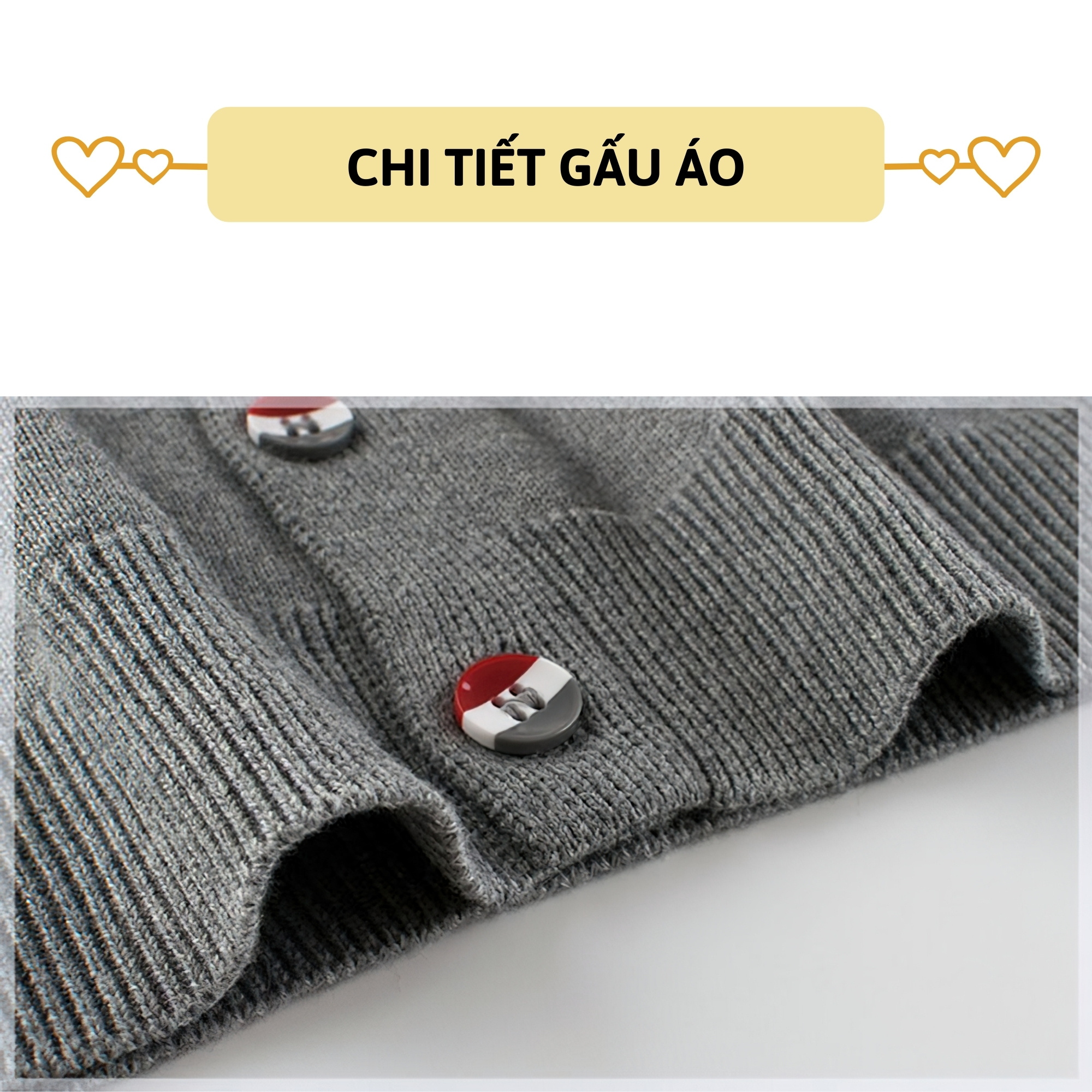 Áo len cardigan cài cúc bé trai 27Kids áo khoác len dài tay nam cho trẻ từ 2-10 tuổi BLSW6