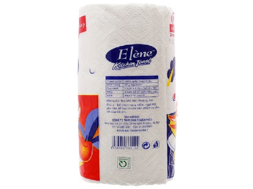 Giấy đa năng 2 lớp Elene gói 2 cuộn