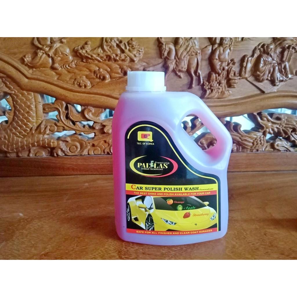 Dung Dịch Rửa Xe Siêu Bóng Tạo Bọt Pallas 1500ml