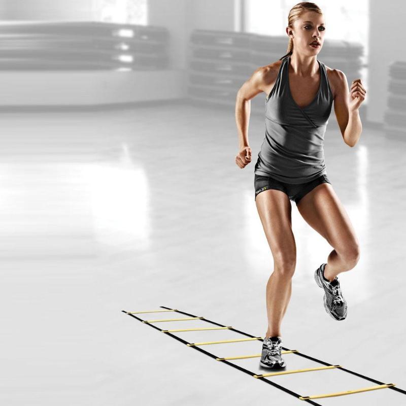 Đào Tạo Thang Di Động Nhanh Nhẹn Bóng Đá Tốc Độ Phụ Kiện Trong Nhà Tập Gym Tập Thể Hình Đai Nylon Trẻ Em Thể Thao Ngoài Trời Sản Phẩm