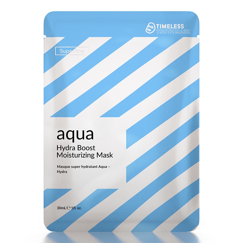 Mặt nạ sợi tơ siêu nhẹ dưỡng ẩm sâu, sáng da Timeless Truth Mask - Aqua Hydra Boost (30ml x 1 miếng)