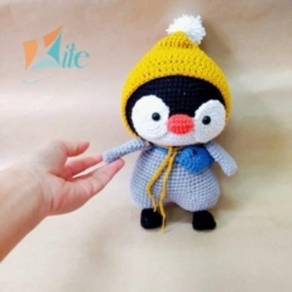 Đồ chơi len hình Chim cánh cụt