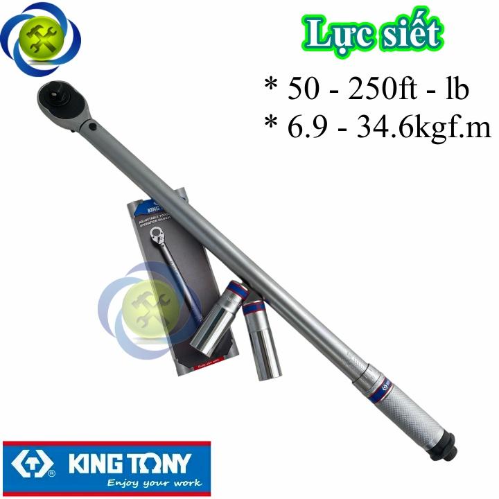 Cần siết lực 1/2 Kingtony 34423-2B dài 570mm