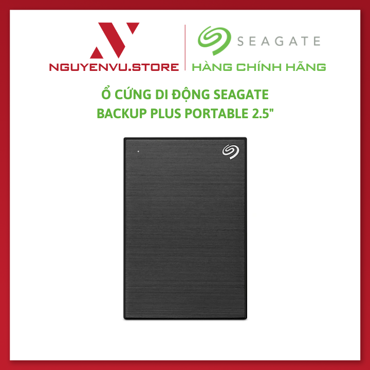 Ổ Cứng Di Động Seagate Backup Plus Portable 2.5" USB 3.0 - Hàng Chính Hãng