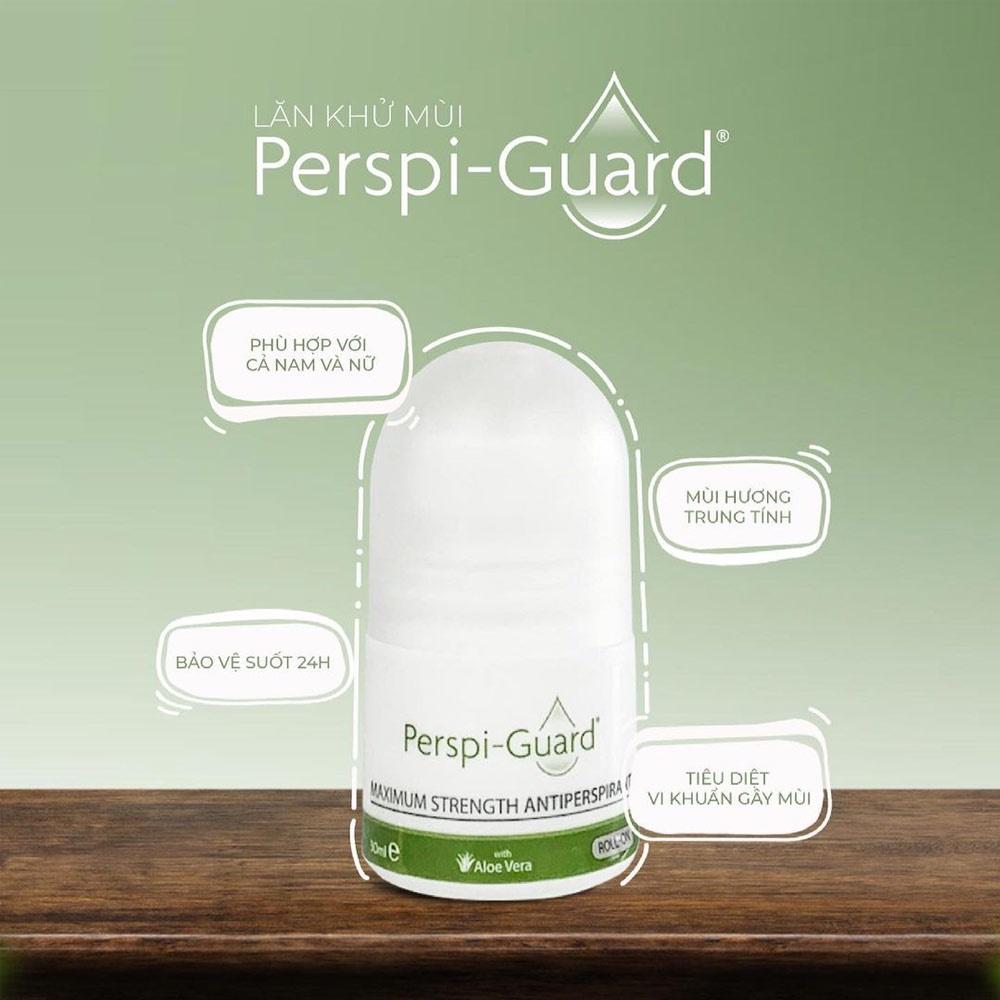 Lăn Khử Mùi Perspi Guard, Perspi Shield, Perspi Rock Dành Cho Người Có Mùi &amp; Mồ Hôi Nặng