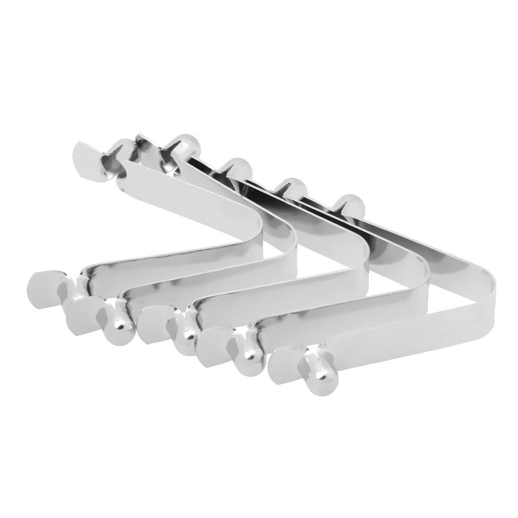 2x5pcs  Push Snap Button Tent Awning Pole 6MM X 7MM