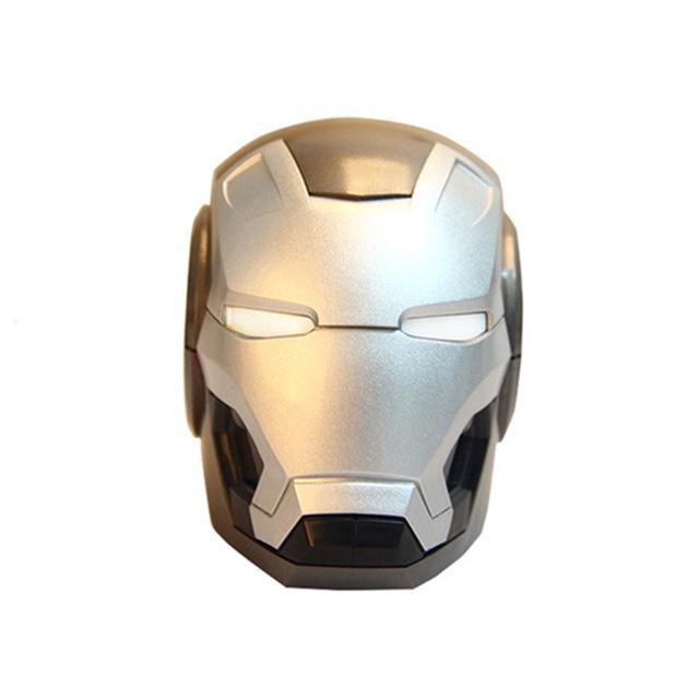 Loa siêu trầm di động Iron Man / bộ khuếch đại nhỏ với TF và USB / loa máy tính