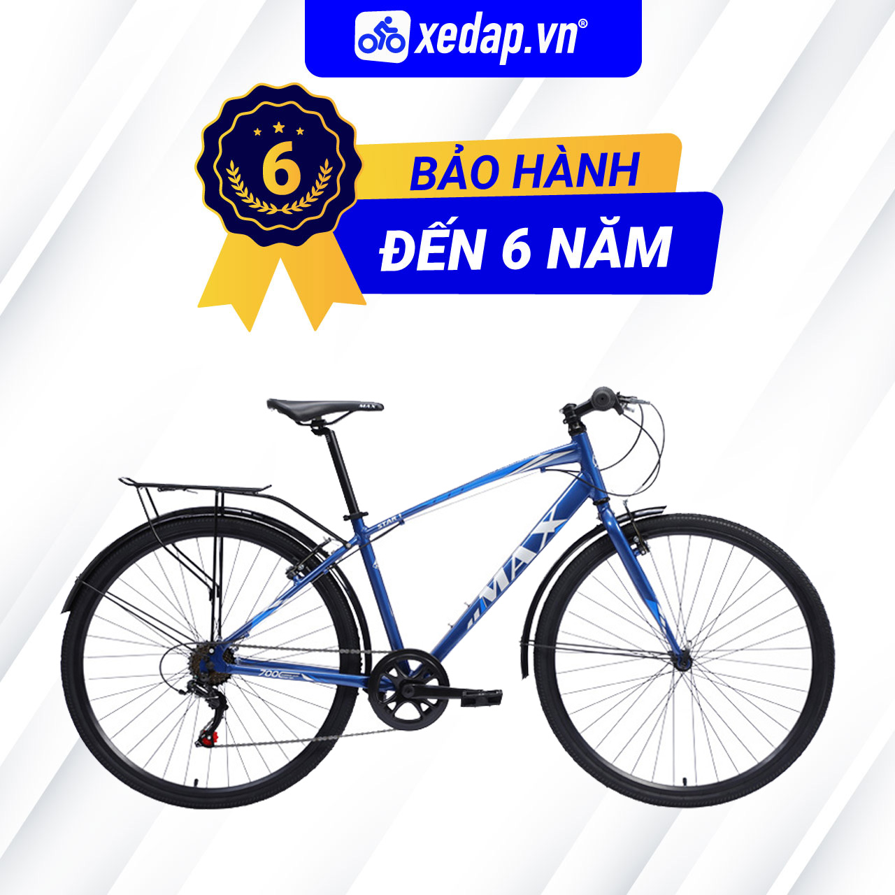 [FREESHIP] Xe Đạp Thể Thao Đường Phố Touring MAX BIKE Star 1 – Bánh 700C – 2022