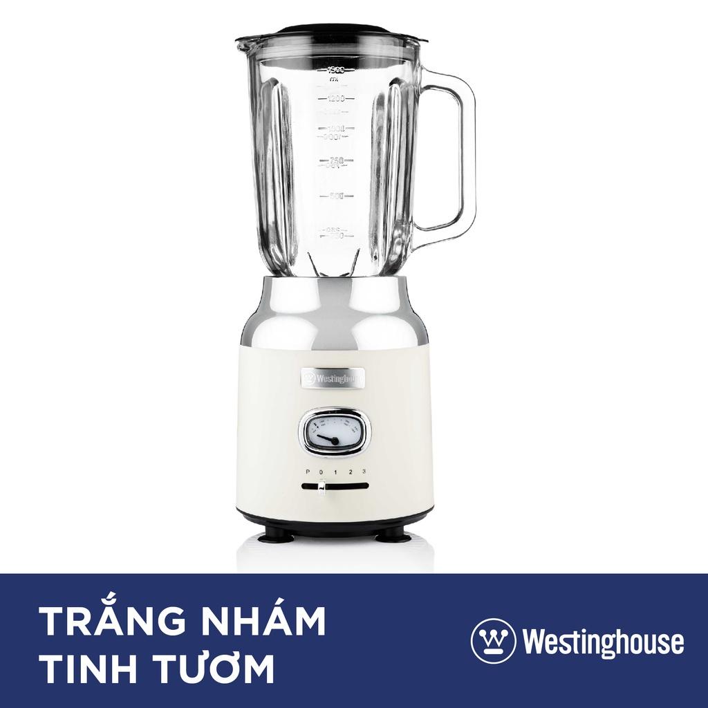 Máy Xay Sinh Tố Westinghouse, Máy Xay Trái Cây, Hoa Quả, Cối Thủy Tinh 1.5L, Công Suất 500W, Nhập Mỹ, Bh 12 Tháng - Xanh dương