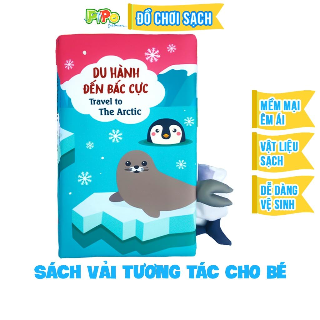 Sách vải PiPovietnam tương tác đoán đuôi - Du hành đến Bắc Cực