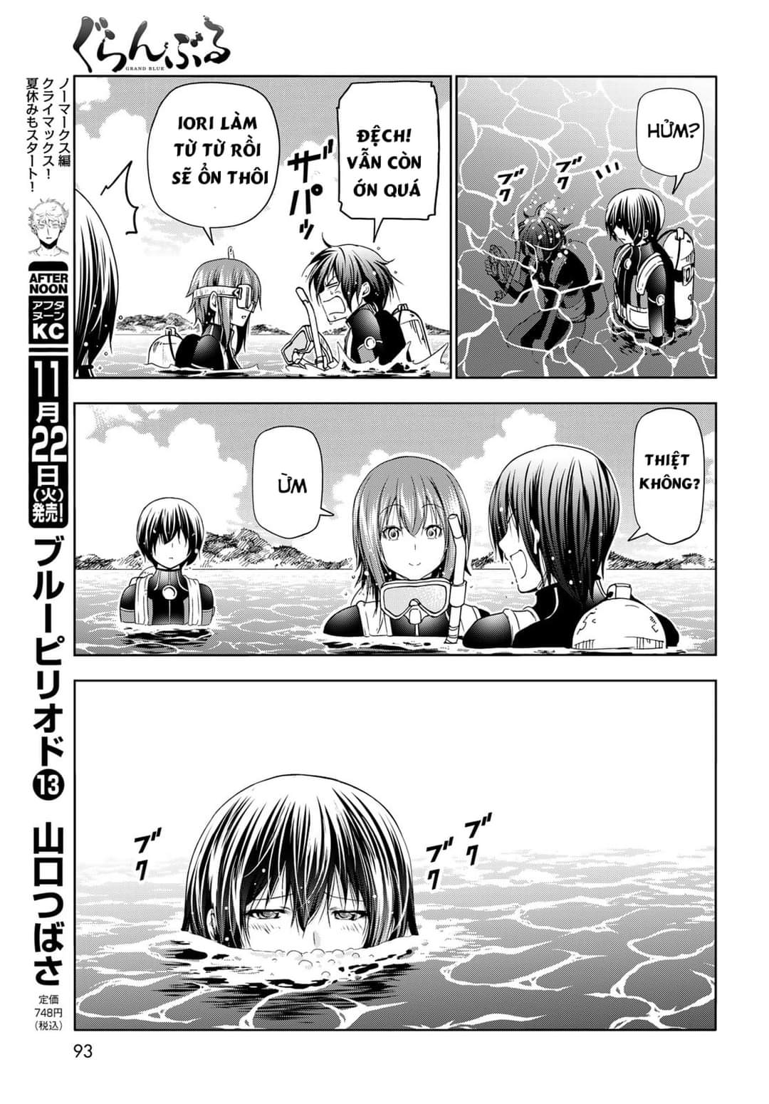 cô gái thích lặn - grand blue chapter 80 31
