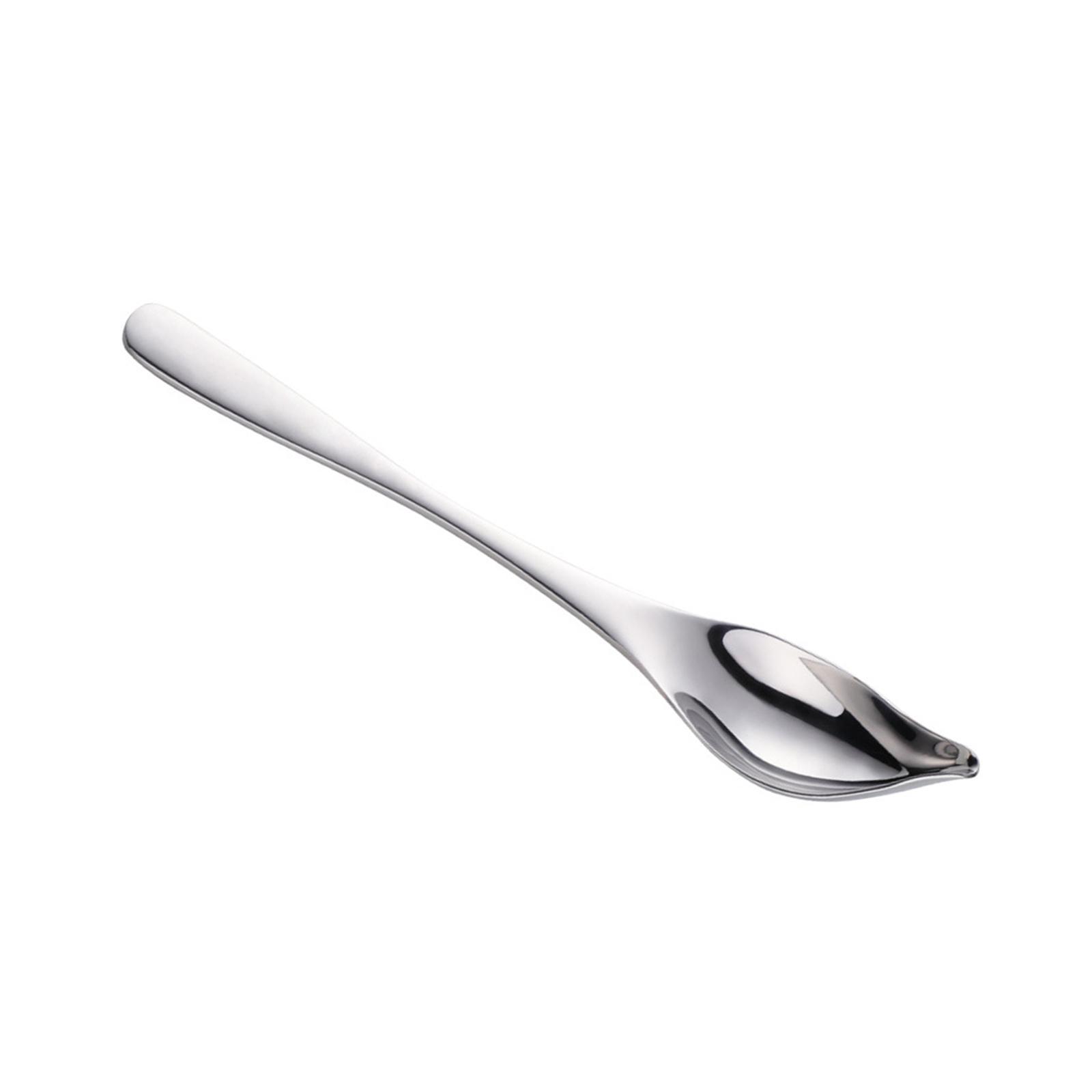 Saucier Spoon Honey Sauce Metal Spoons for Home Restaurant Decorative Plates