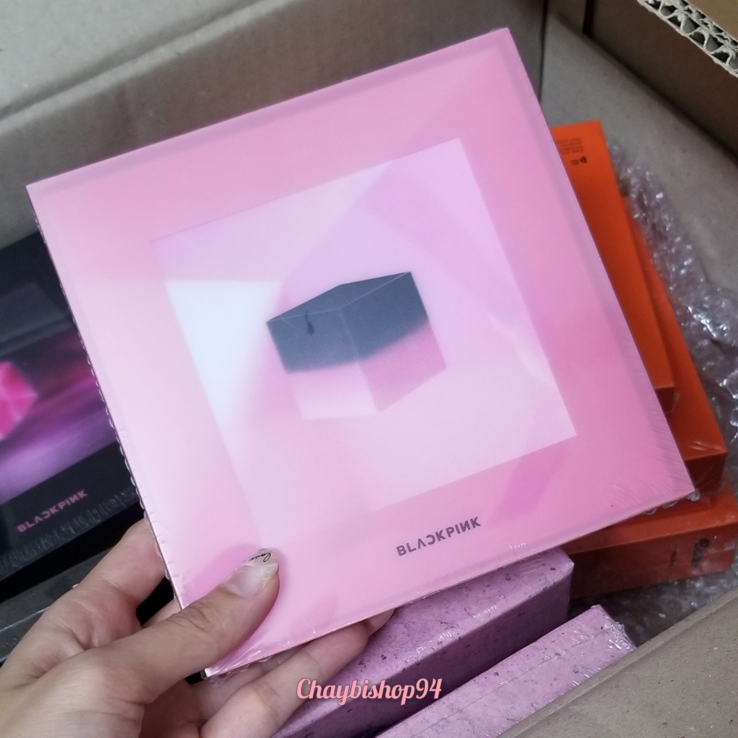 Album BLACKPINK Square up (nguyên seal tặng kèm toploader)