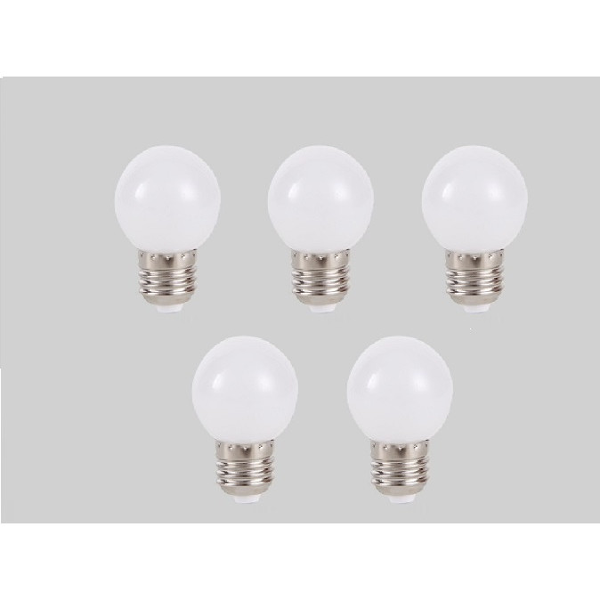 Combo 10 bóng đèn led búp chanh 3w trang trí trong nhà ngoài trời