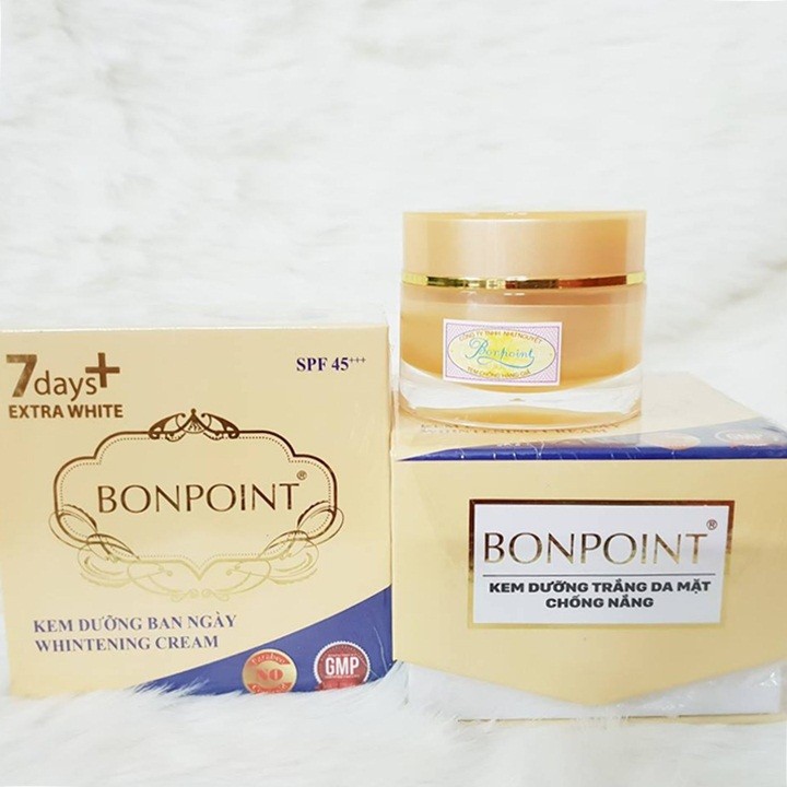 Kem Dưỡng Trắng Da Mặt Chống Nắng Bonpoint 7Days Extra White