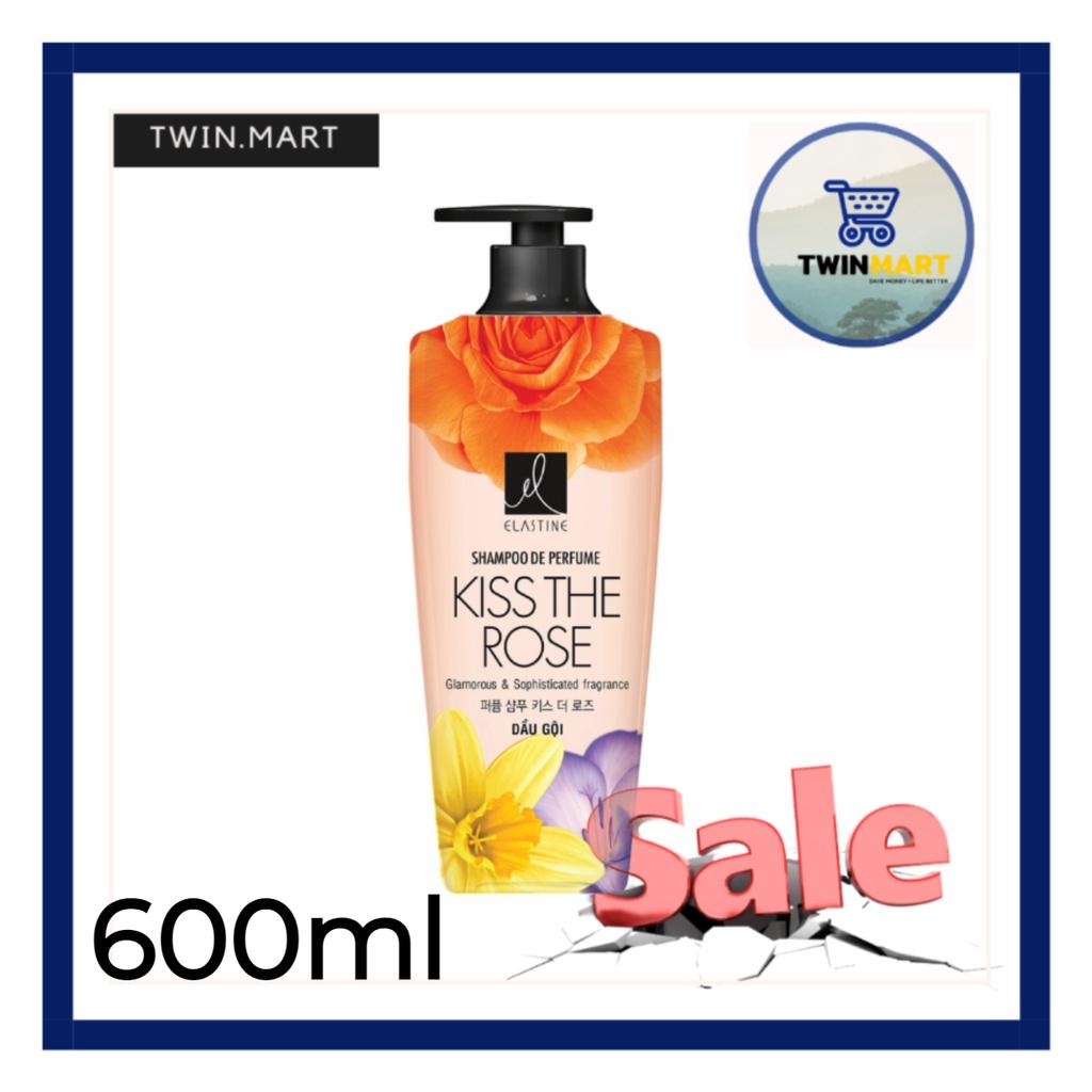 TPHCM Dầu gội Elastine hương nước hoa - thương hiệu Hàn Quốc - Love Me - Pure Breeze - Kiss the rose 600ml