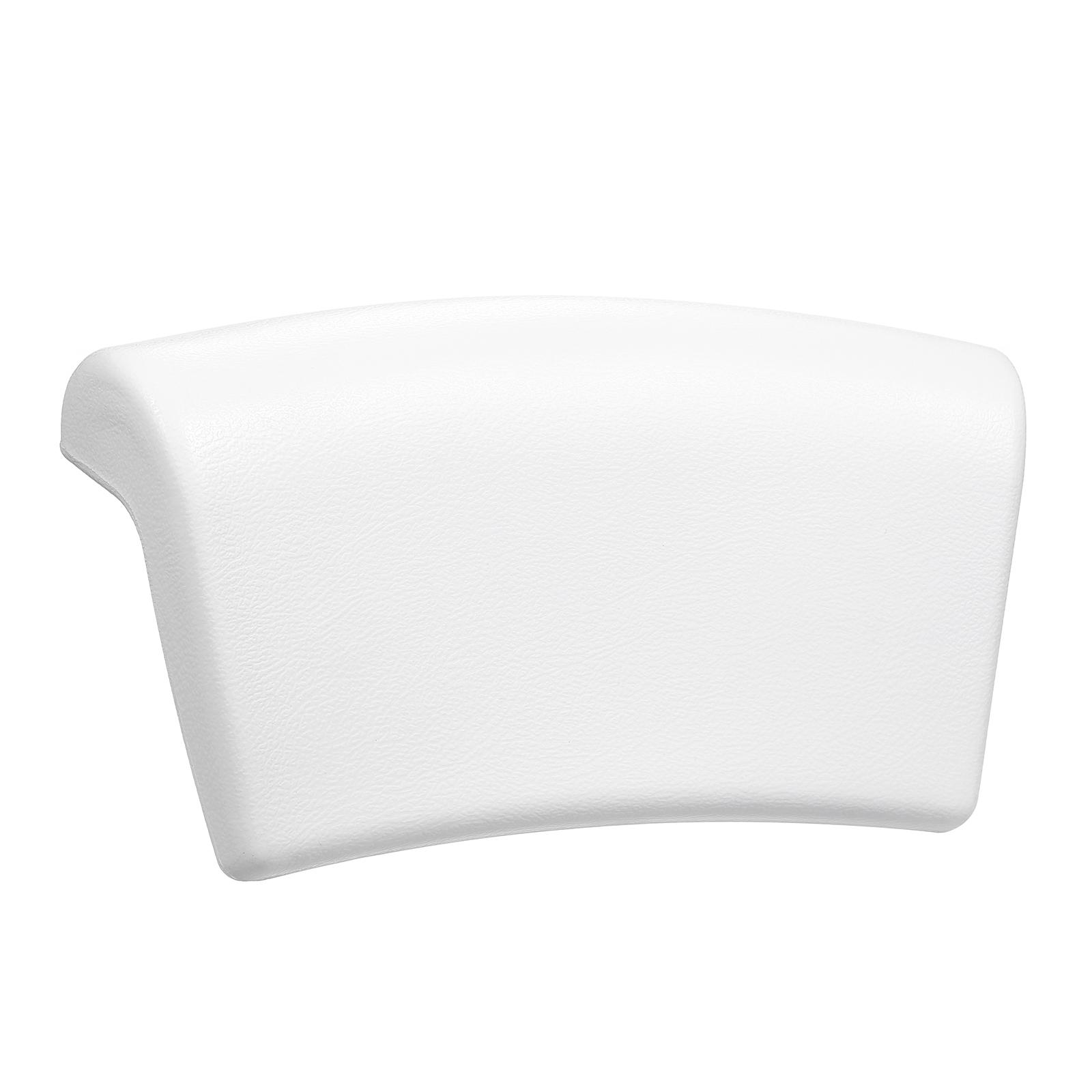 Soft Bath Pillow Waterproof Bathtub Pillows Headrest Non-slip SPA Bathroom Supplies White
