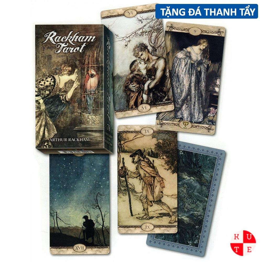 Bài Tarot Rackham 78 Lá Bài Tặng File Tiếng Anh Và Đá Thanh Tẩy
