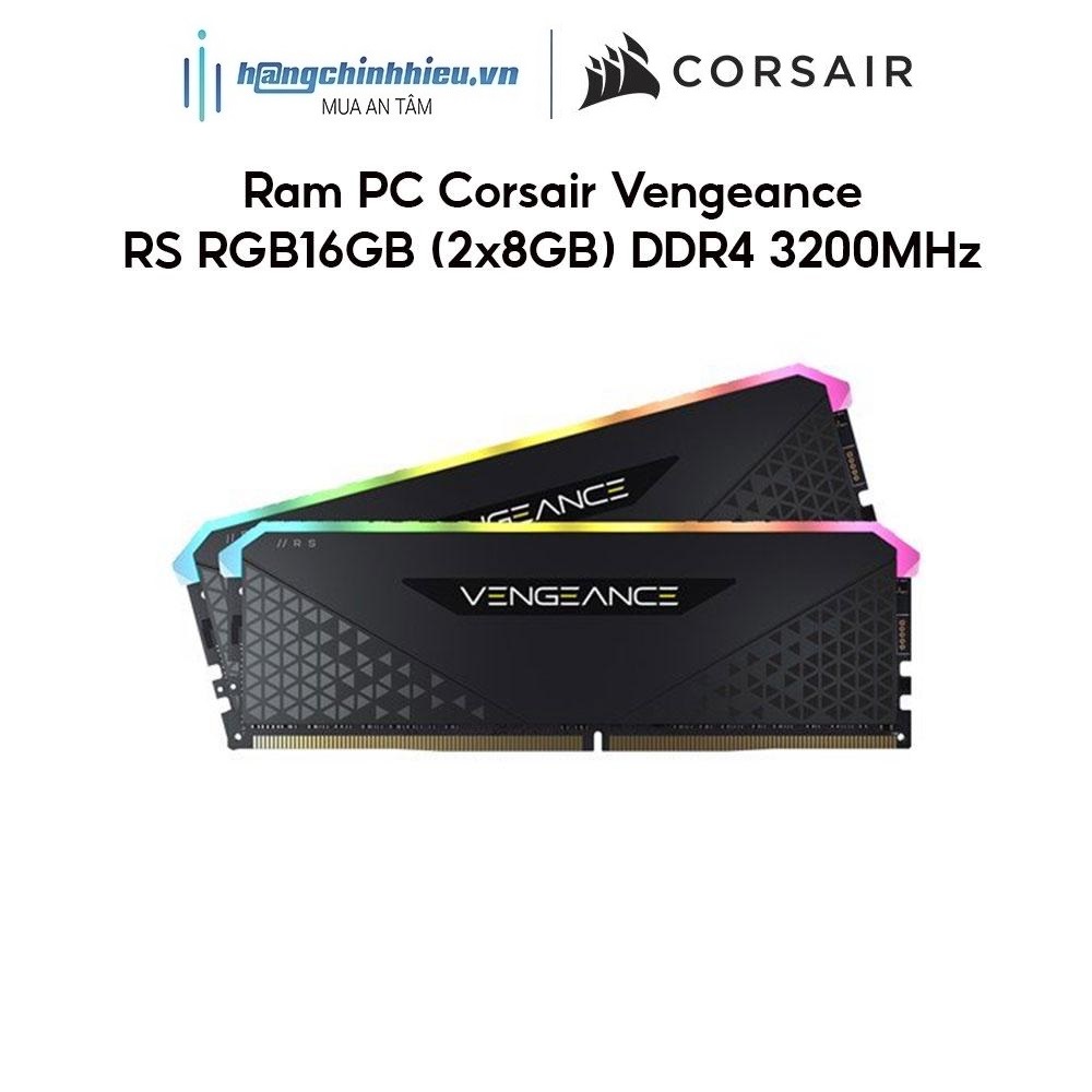 Ram PC Corsair Vengeance RS RGB16GB DDR4 3200MHz CMG16GX4M2E3200C16 Hàng chính hãng