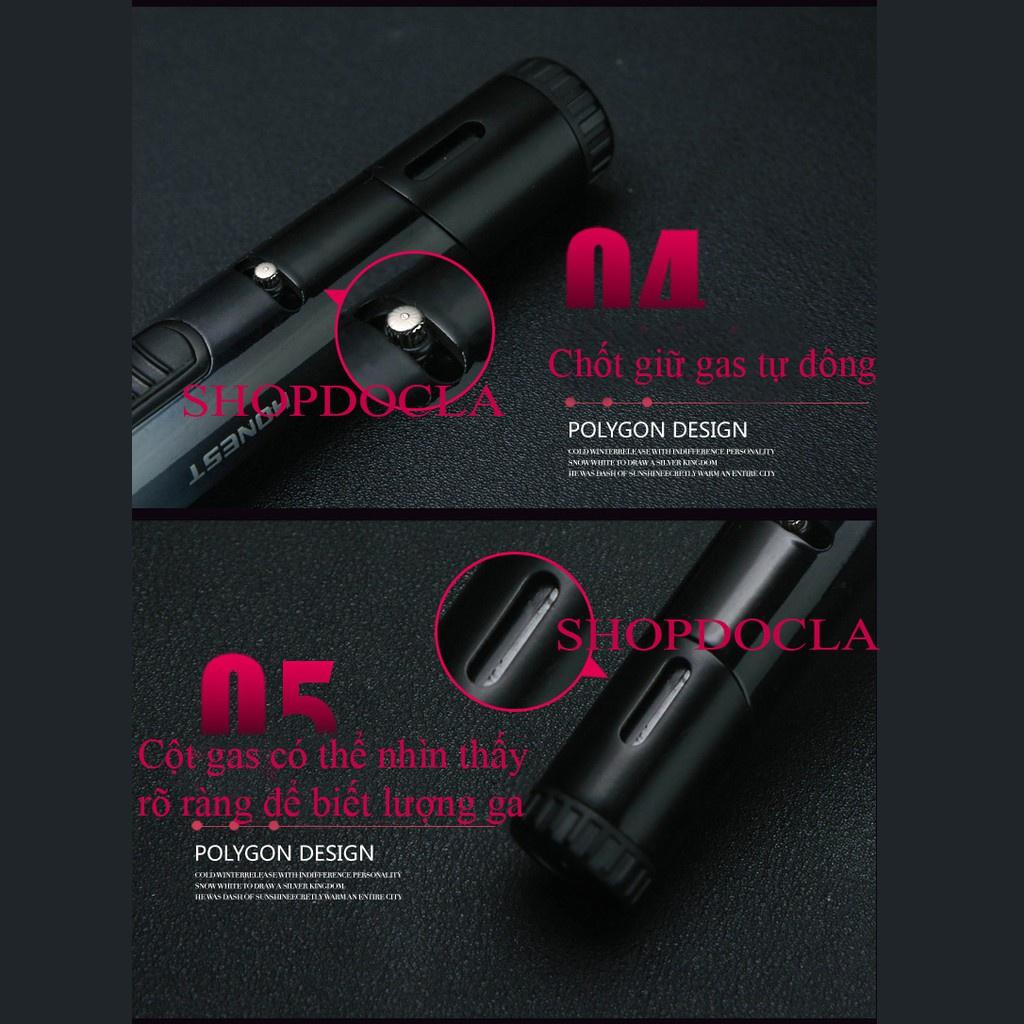 Bật-Lửa Khò Cầm Tay 1 tia cực mạnh - Sinh tồn đi dã ngoại du lịch cực tiện dụng Honest 526 F233