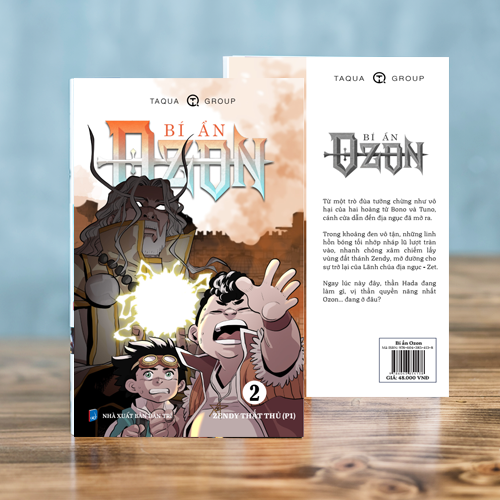 BÍ ẨN OZON: TẬP 2 ZENDY THẤT THỦ  -Taqua Group - NXB DÂN TRÍ – bìa mềm