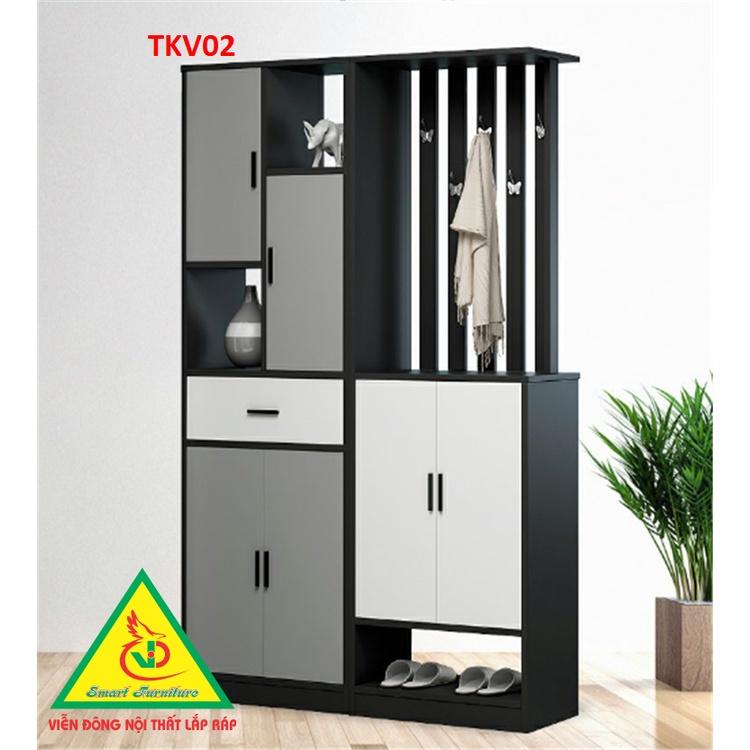 TỦ KỆ TRANG TRÍ KIÊM VÁCH NGĂN TKV02