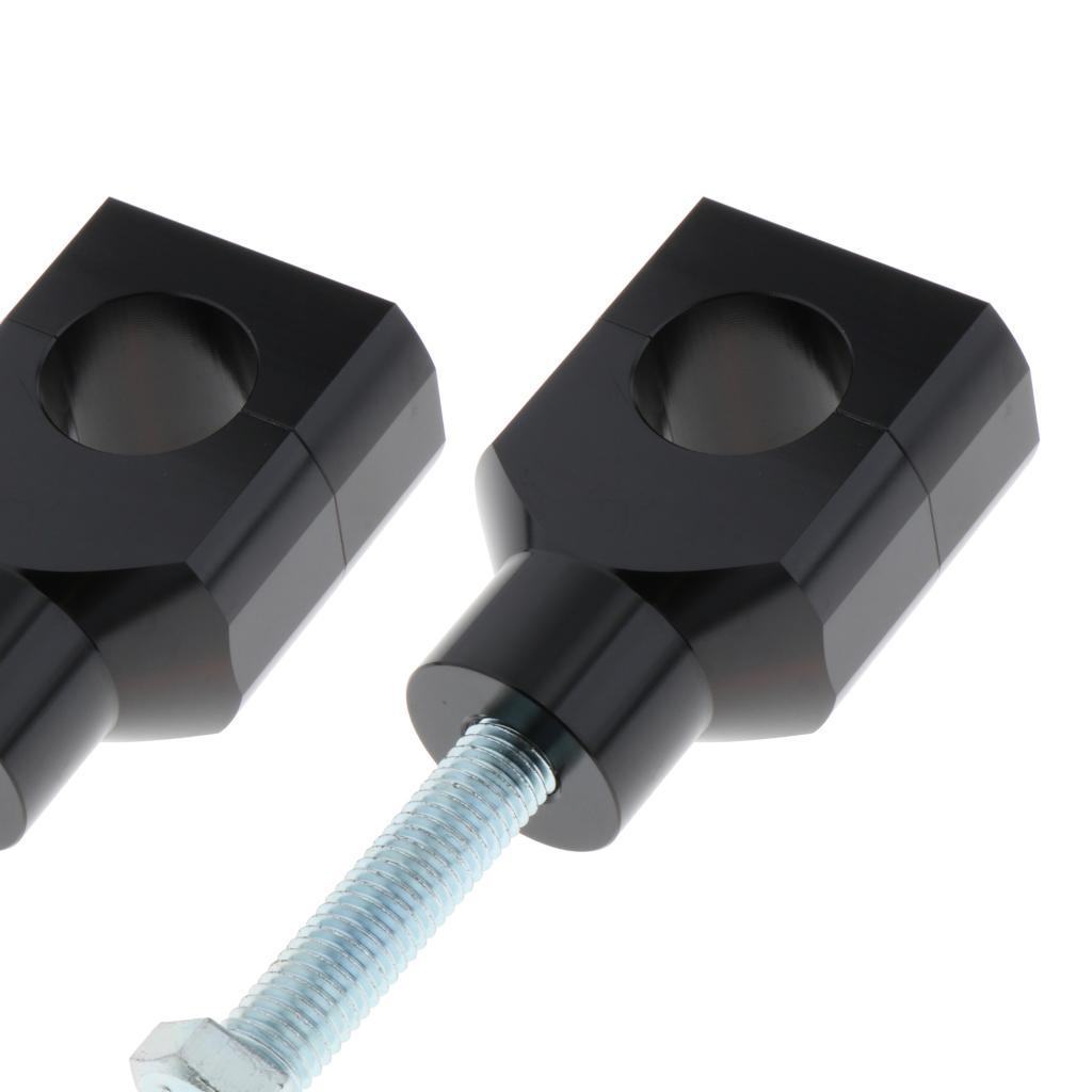 1" 25mm Handlebar Riser Clamp For       Black