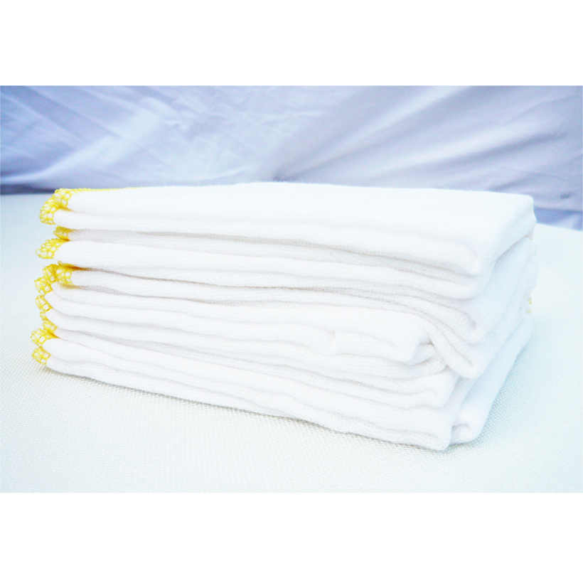 Gói 50 Khăn sữa cho bé sơ sinh vải gạc Vĩ Mỏng 4 lớp 25x30cm 100% cotton (Đồ dùng vệ sinh cho bé) Sunbaby- CVM50