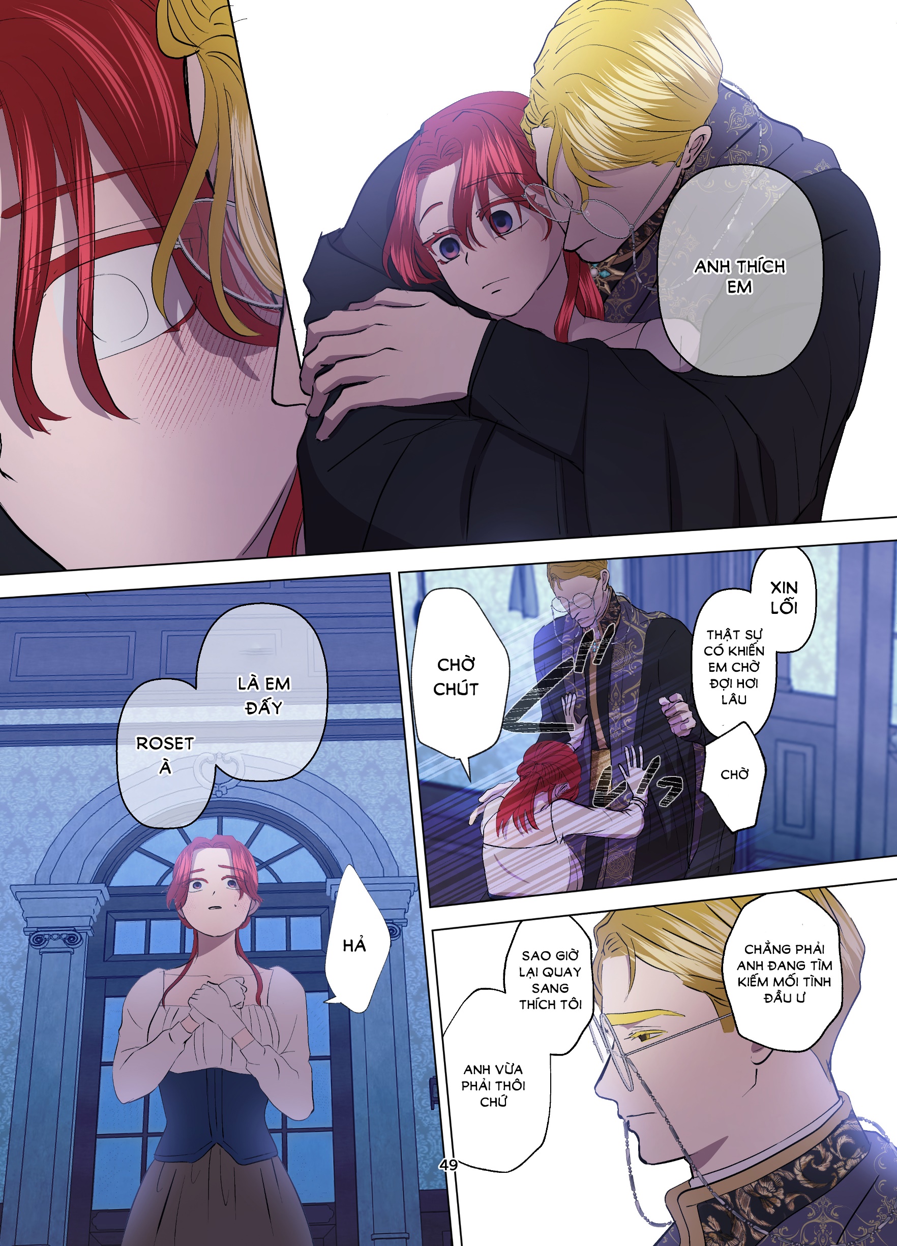 [21+] gái ế chạy không thoát tình yêu của đức cha - full màu chapter 6 9