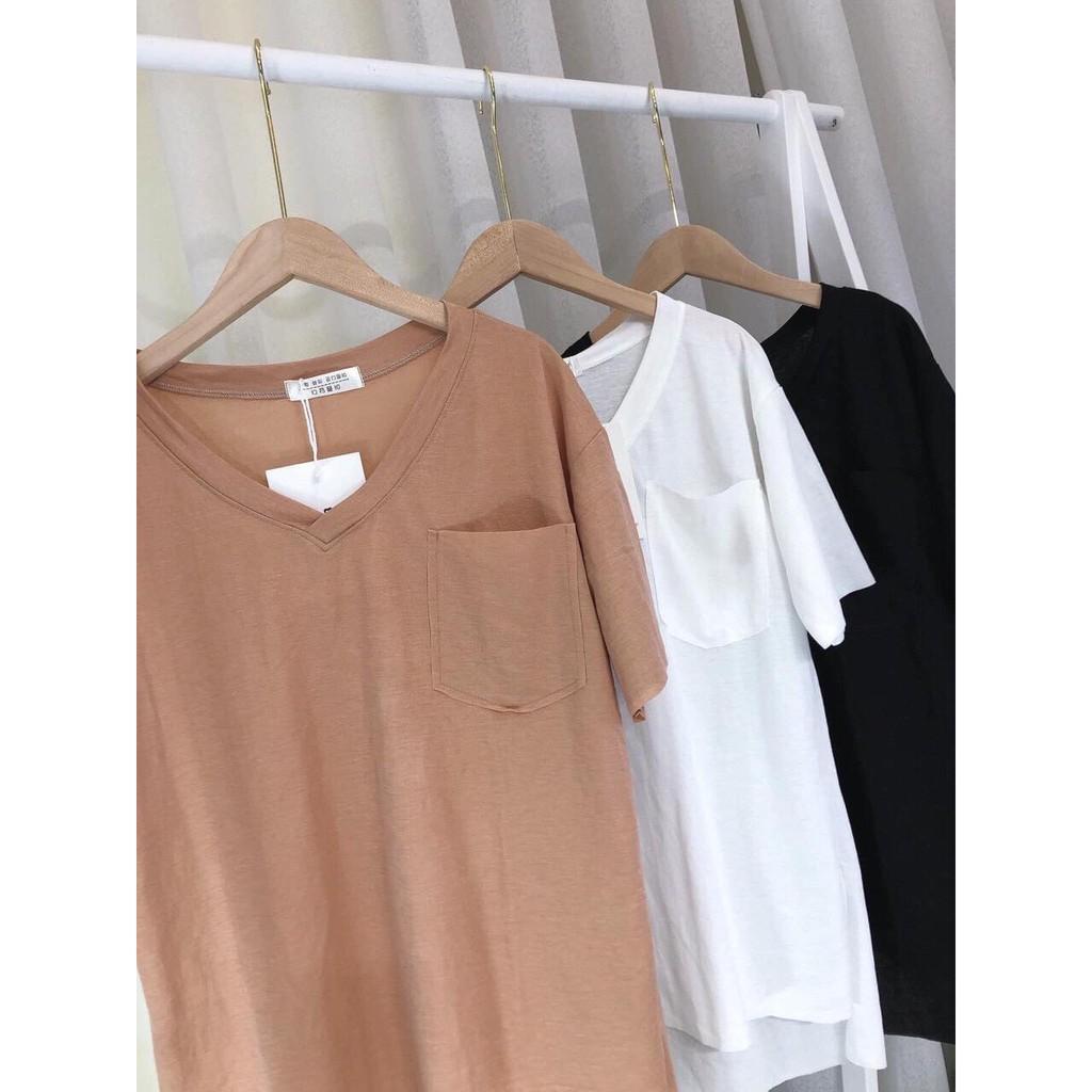 Áo Thun Giấy Xẻ Tà