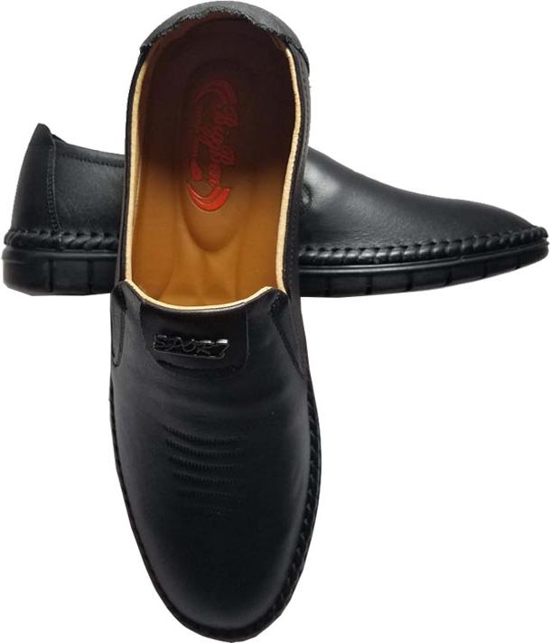 Giày Mọi Nam BIGGBEN Da Bò Thật Cao Cấp GM146