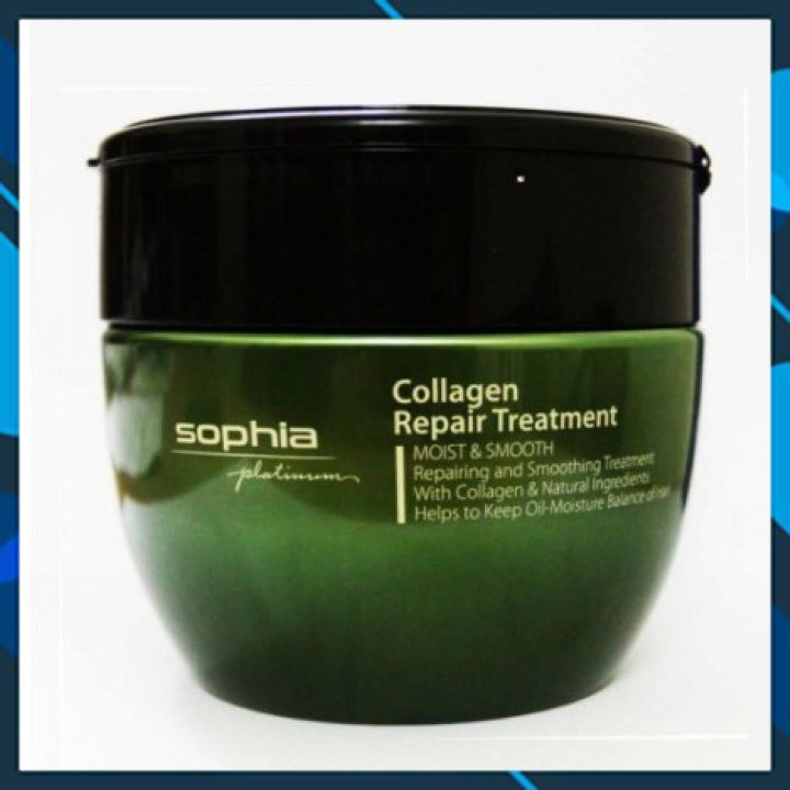 Dầu ủ tóc Sophia Platinum Collagen Repair Treatment 450ml
