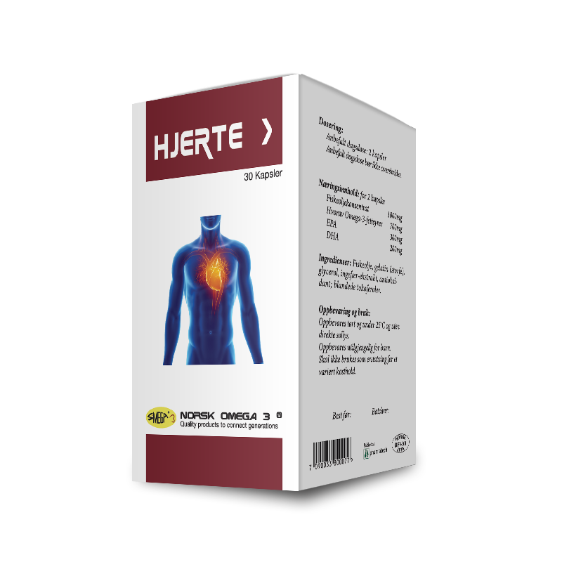 Norsk Hjerte - Omega 3 chuyên biệt cho tim khêm khỏe mạnh