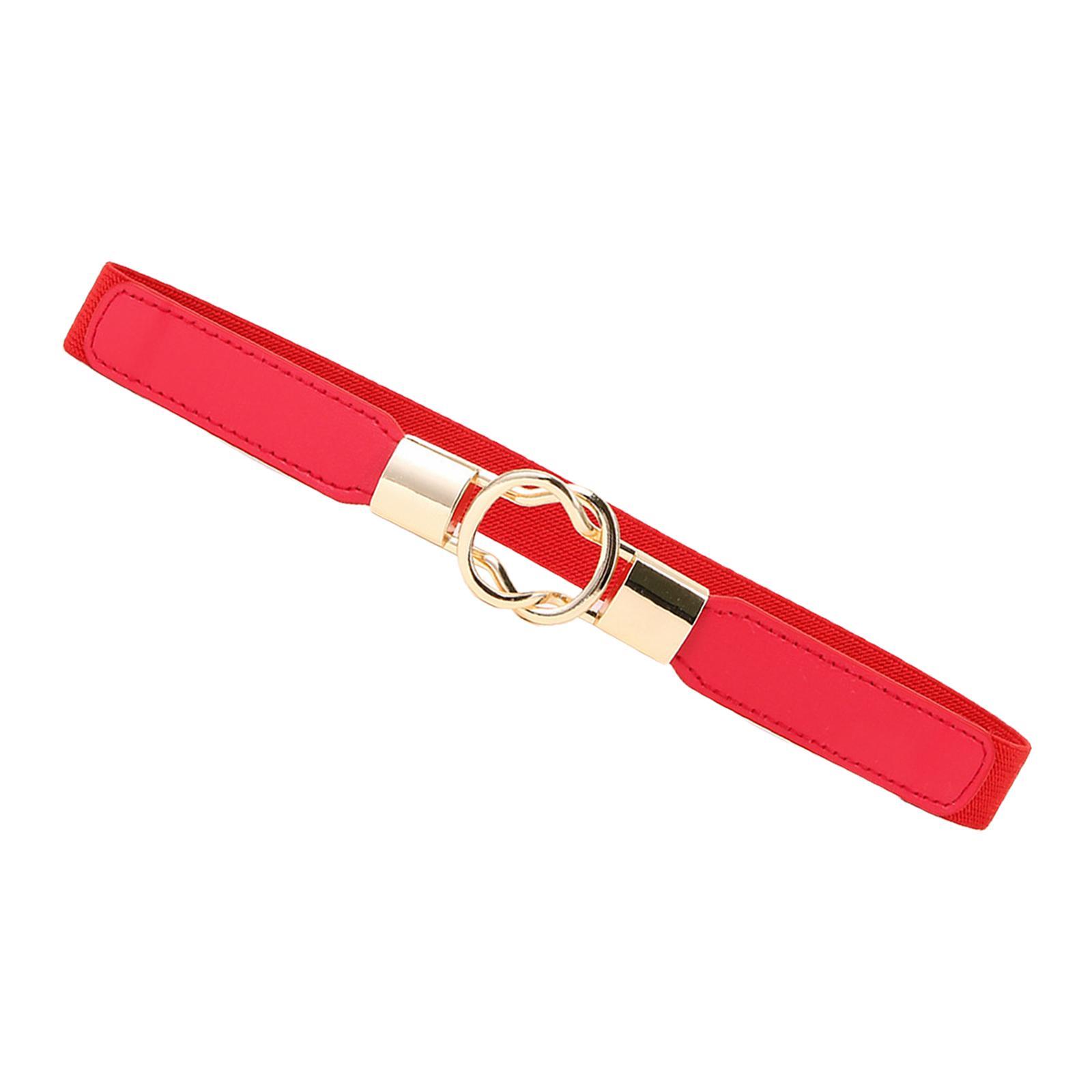 Fashion Women Belt Wide Waistband Casual Waist Chain Party Dress PU Leather