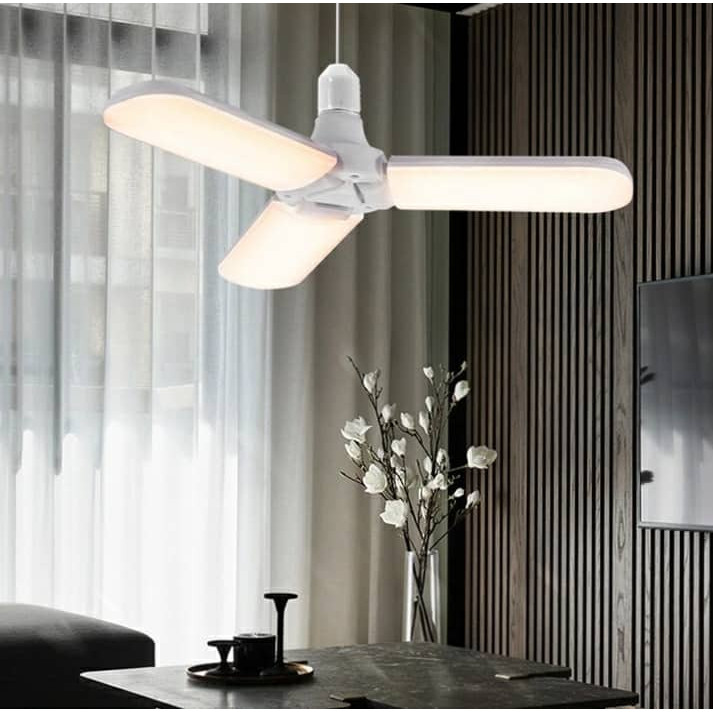 Quạt có thể gập lại Góc bóng đèn có thể điều chỉnh cho trang trí trong nhà 45W E27