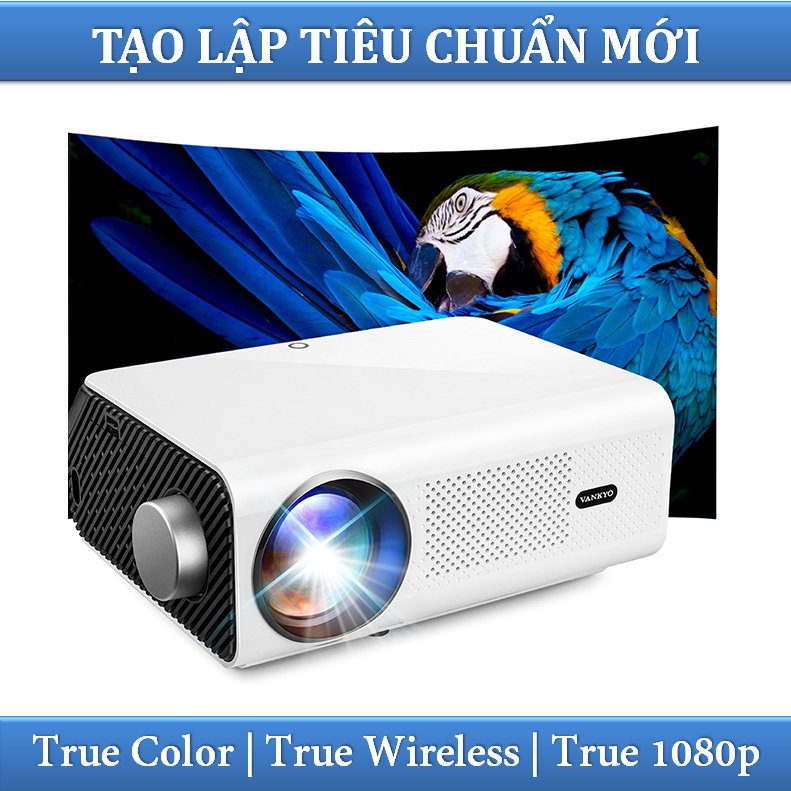 Máy chiếu mini độ phân giải thực Full-HD Vankyo Leisure 495W - Hàng chính hãng