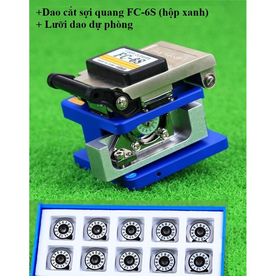 Dao cắt sợi quang FC-6S + Lưỡi dao dự phòng cao cấp