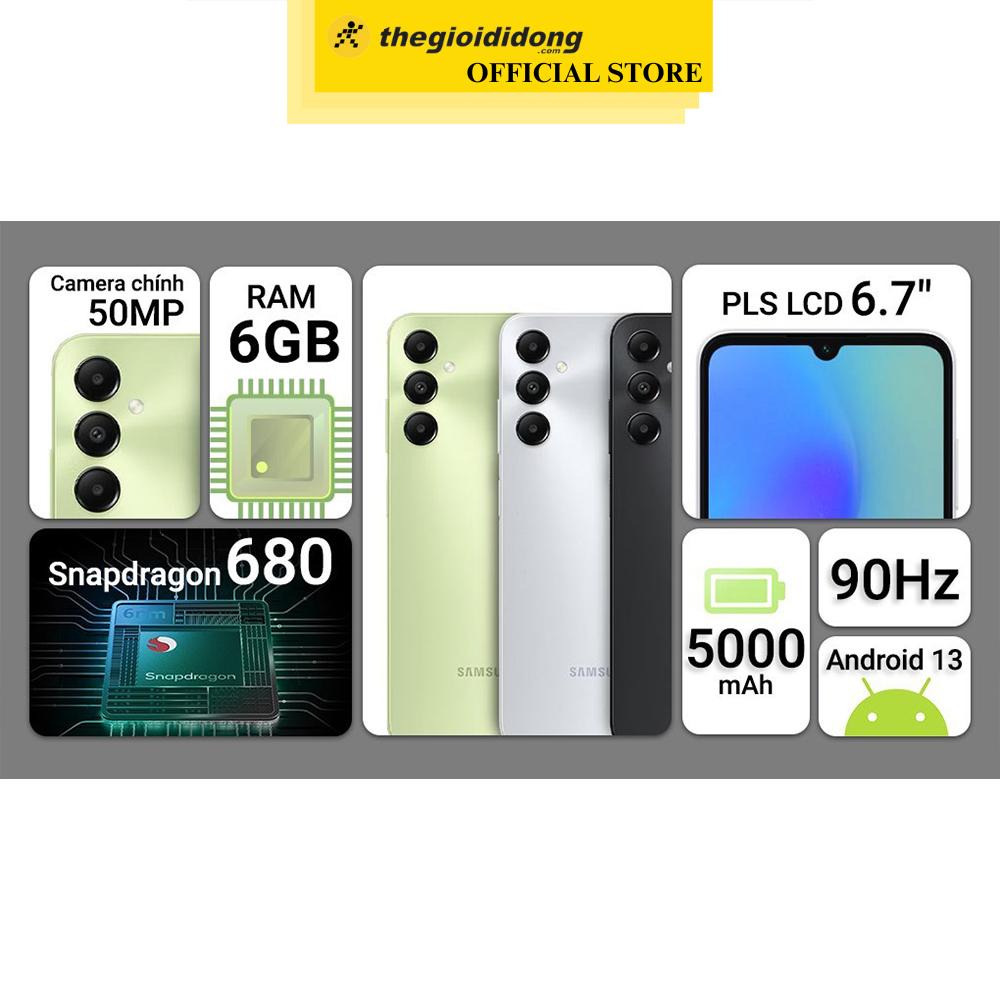 Điện thoại Samsung Galaxy A05s 6GB - Hàng Chính Hãng
