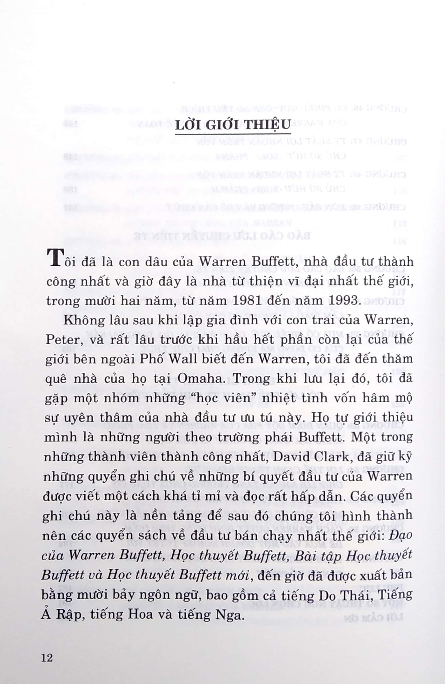 BÁO CÁO TÀI CHÍNH DƯỚI GÓC NHÌN CỦA WARREN BUFFETT