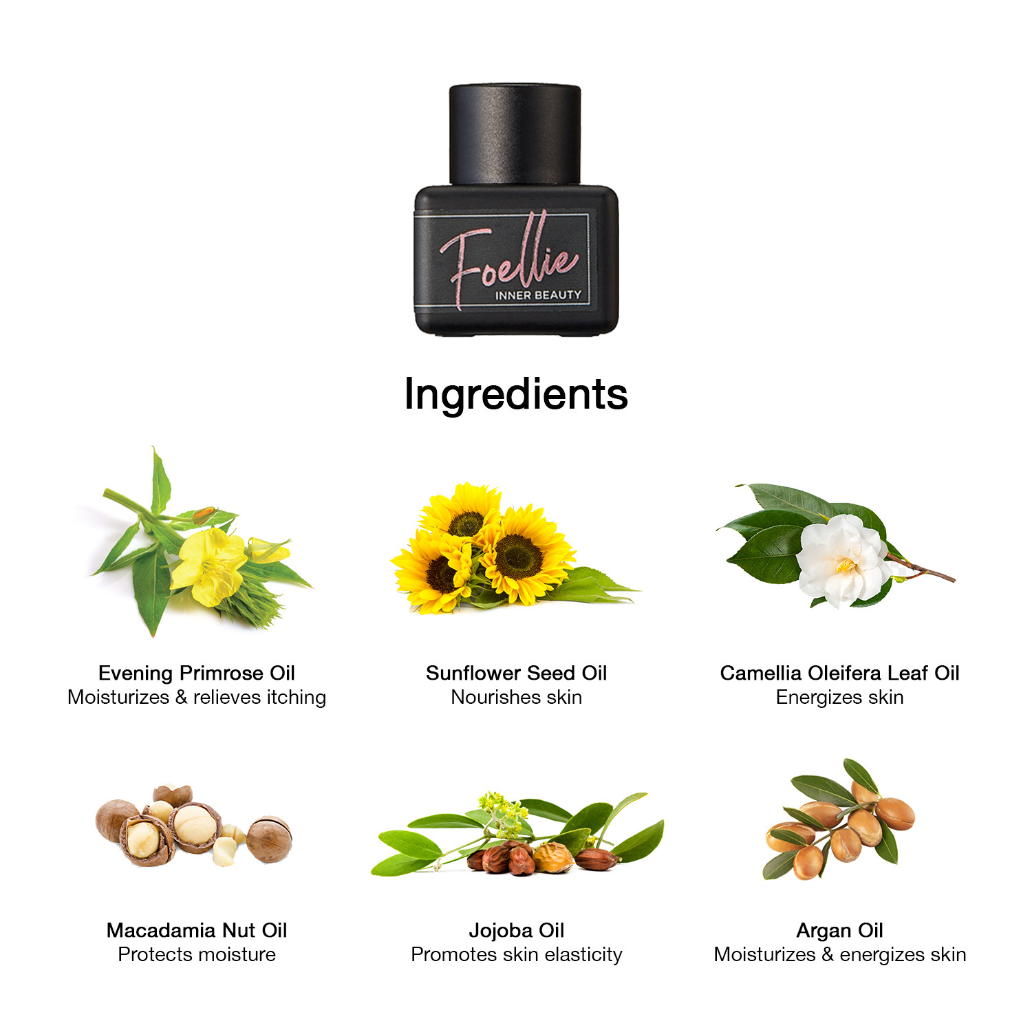 Nước hoa vùng kín Foellie Eau De Innerb Perfume Hàn Quốc 5ml + Tặng kèm 1 mặt nạ sủi bọt Su:m 37 Đen