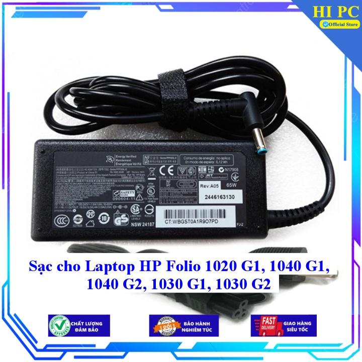 Sạc cho Laptop HP Folio 1020 G1 1040 G1 1040 G2 1030 G1 1030 G2 - Kèm Dây nguồn - Hàng Nhập Khẩu