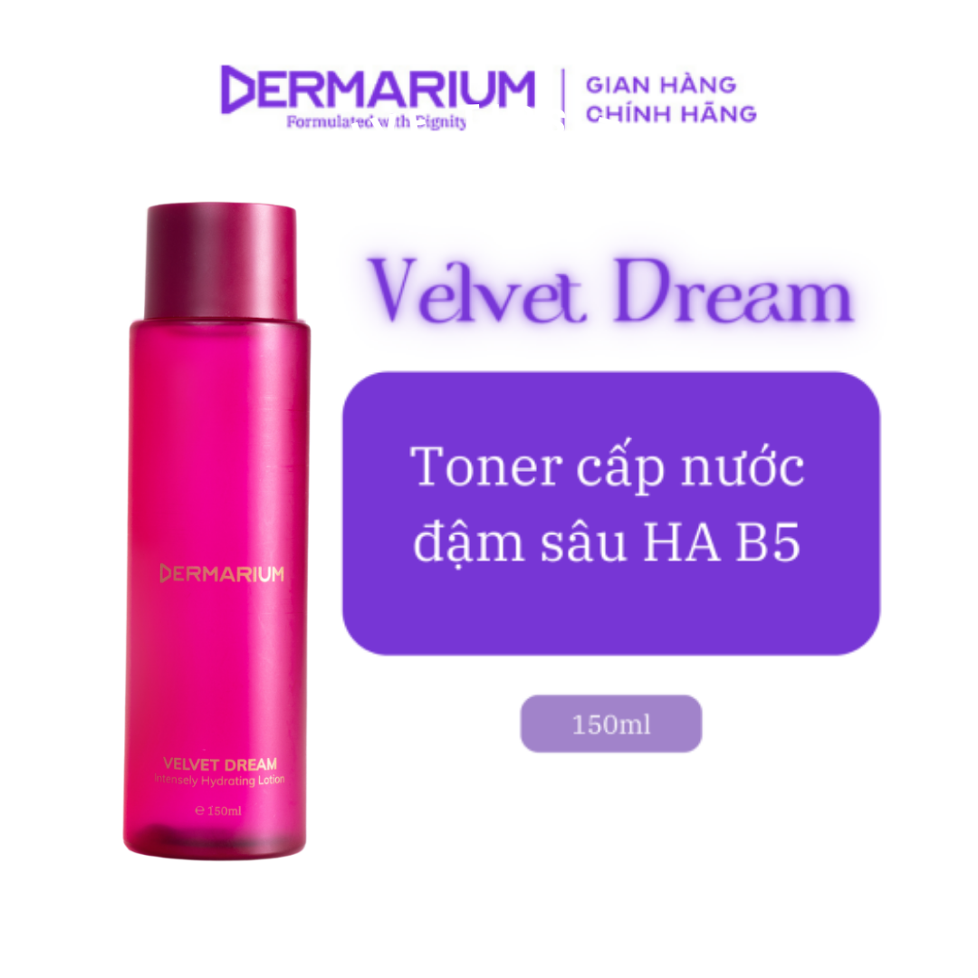 Toner (Nước Cân Bằng) Dermarium Dưỡng Ẩm Velvet Dream