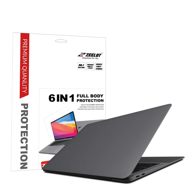 Dán dành cho Macbook Pro 13" M2 2022 Full 6 In 1 ZEELOT Cao Cấp - Hàng Chính Hãng