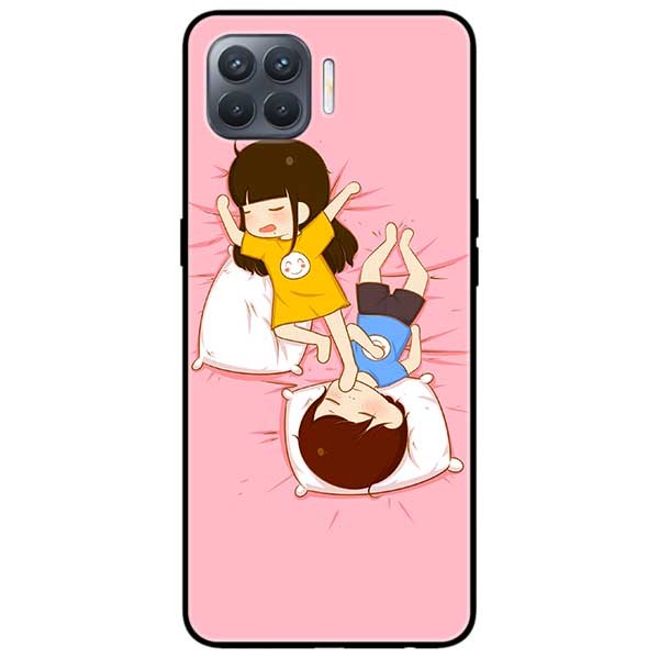 Ốp lưng dành cho Oppo A93 - F17 Pro mẫu Couple Ngủ