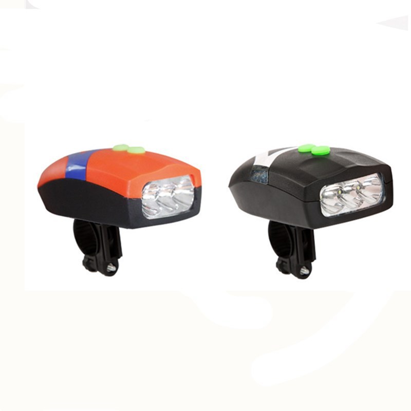 Đèn Led Chiếu Sáng Gắn Ghi Đông (Tay Lái) Xe Đạp Có Còi Goinglink G037