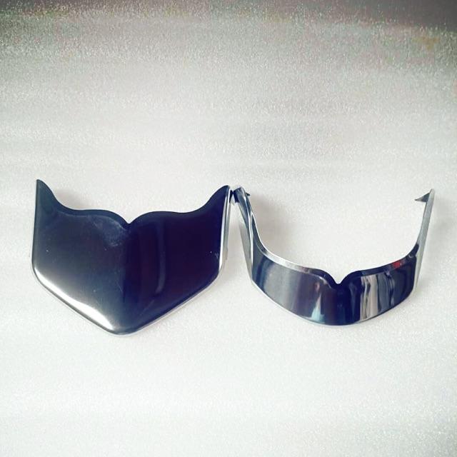 Bộ dè trước sau INOX cho xe VISION