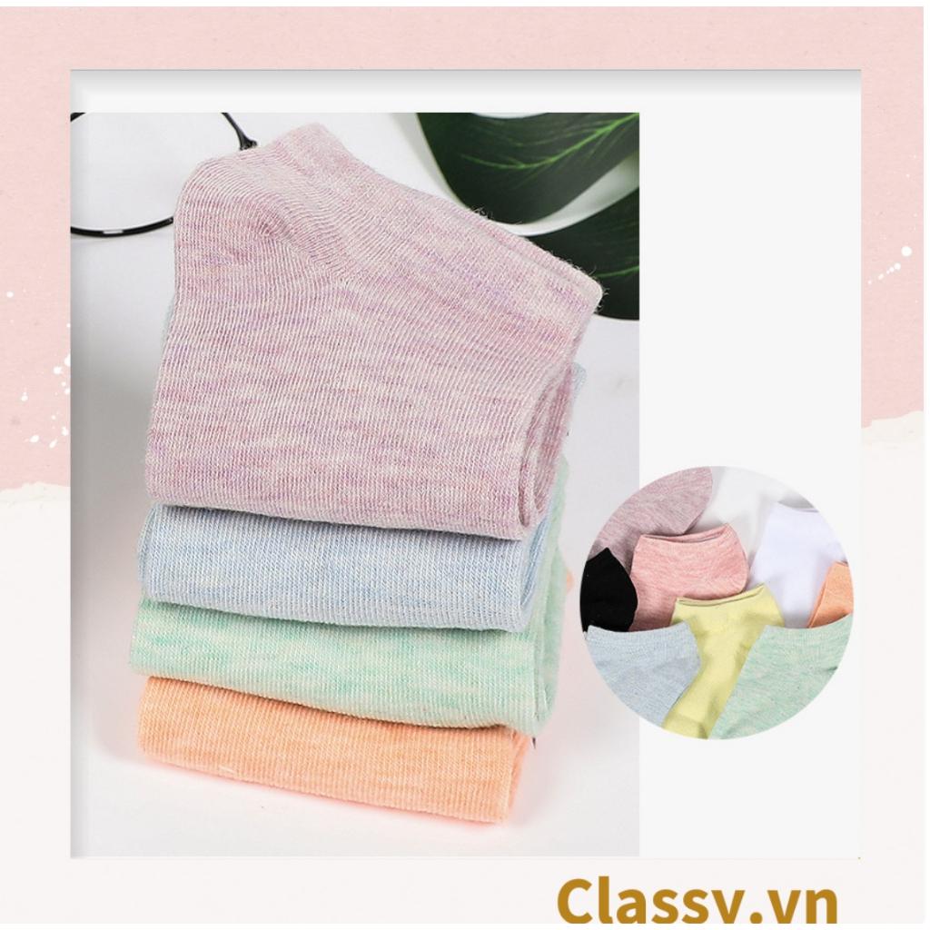 Tất cổ ngắn Classy, vớ cổ ngăn cotton dày dặn, phù hợp cả nam và nữ G1406