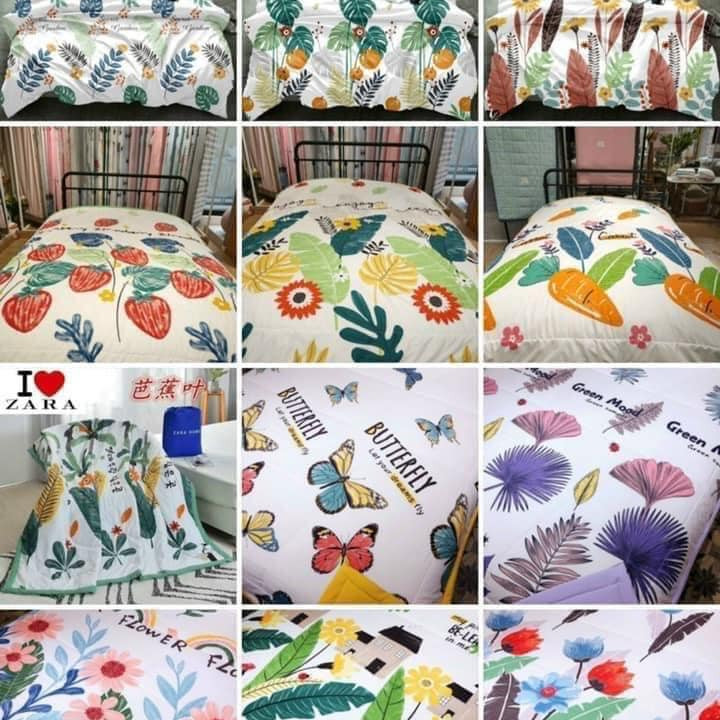 Chăn đũi Home mềm mát mịn dùng được 4 mùa giao màu ngẫu nhiên