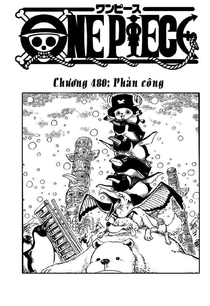đảo hải tặc - one piece chapter 480 2
