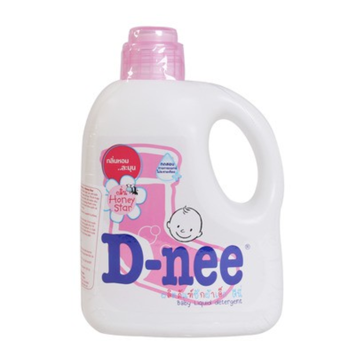 Dung Dịch Giặt Quần Áo Cho Bé D-Nee - Chai 960ml (Hồng)